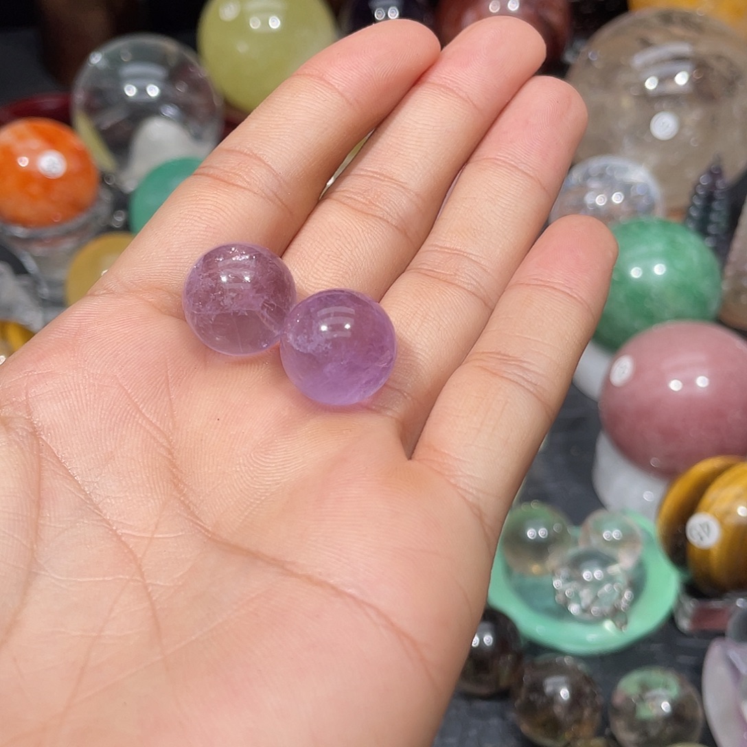 珠宝半成品水晶未镶嵌微瑕