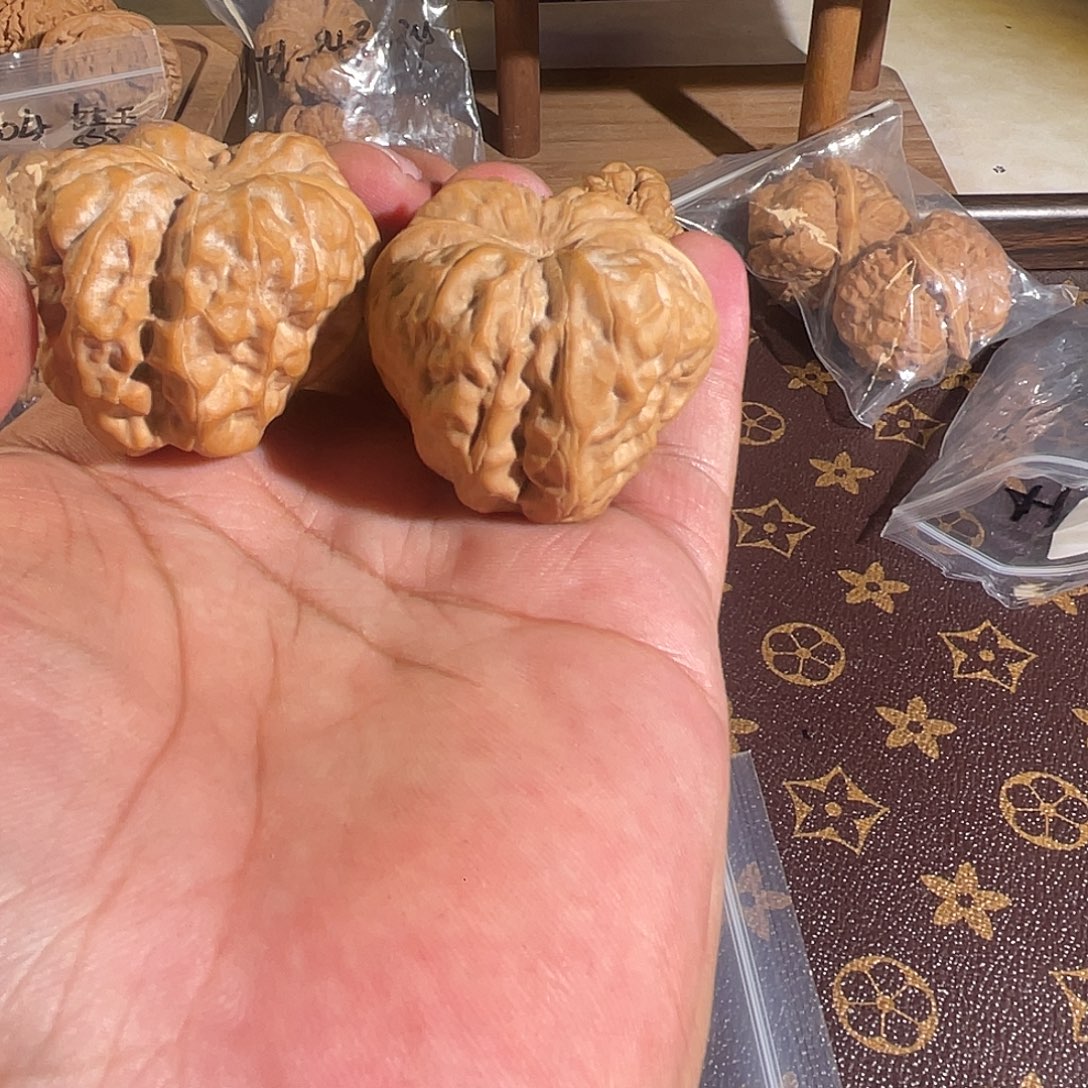电***刀把件文玩核桃1257