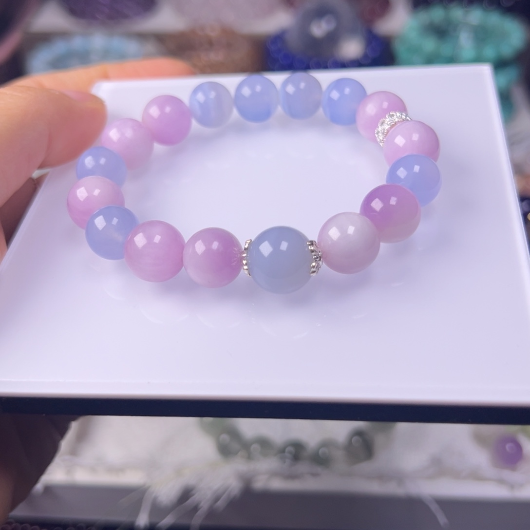 未镶嵌手链水晶多样性