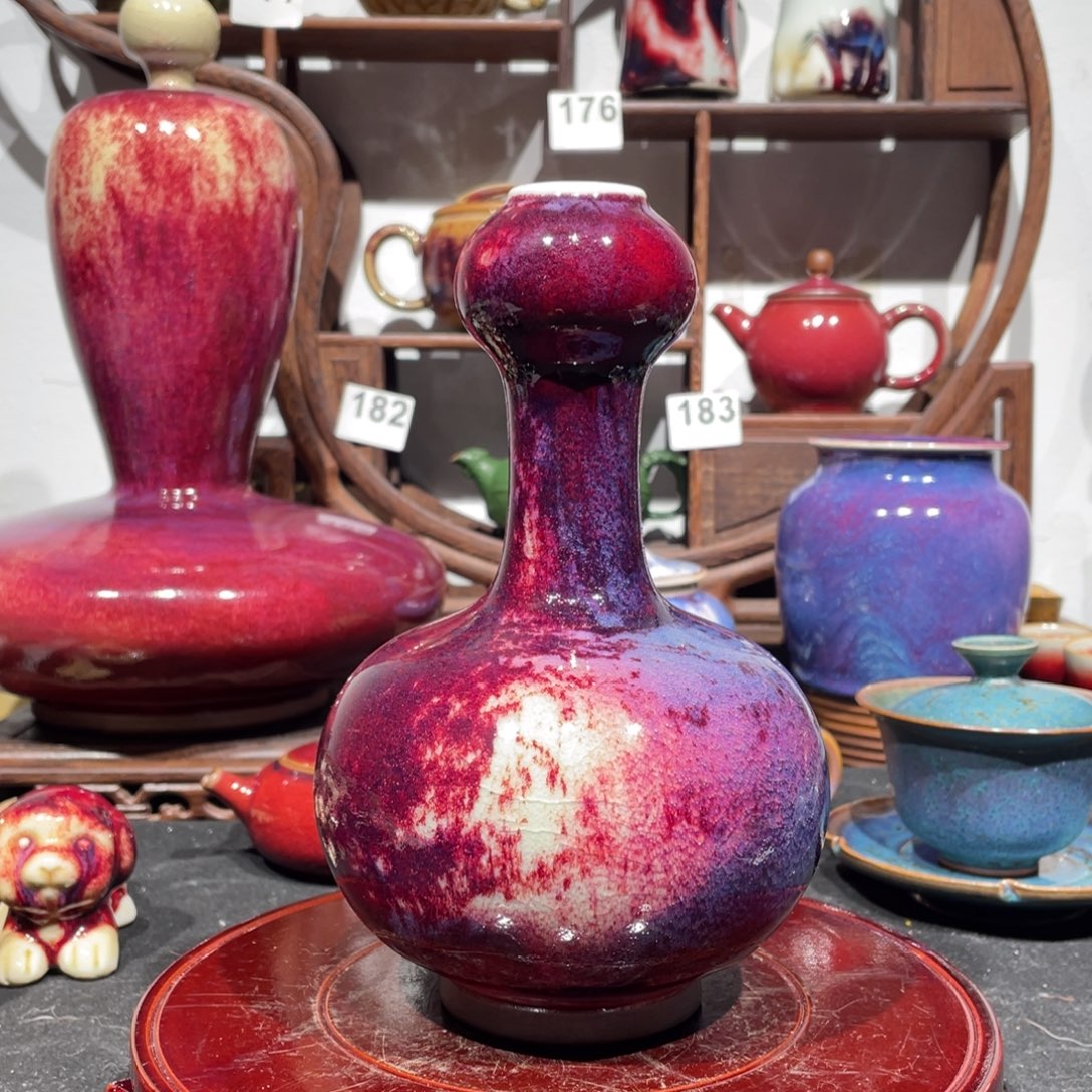 中国神后钧瓷茶器