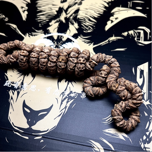 「尸陀林双坑鬼肠」高货热振斜切横打猫头鹰之眼高油密纹路高柏香籽