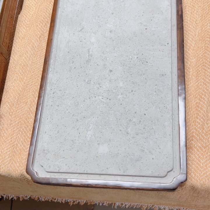 云***来砖雕大漆金砖吸水茶盘