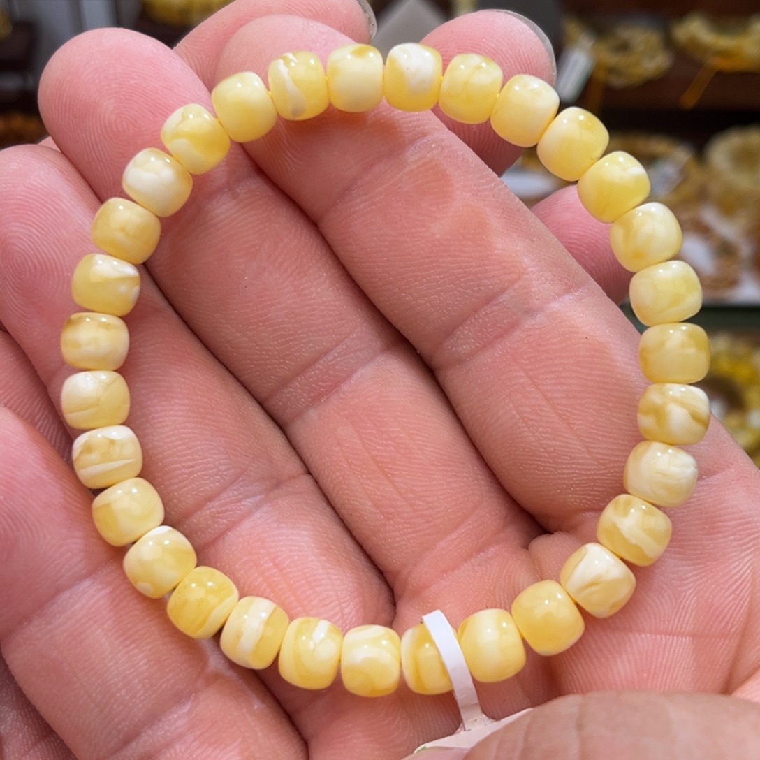 何***我琥珀未镶嵌手链00007.0mm