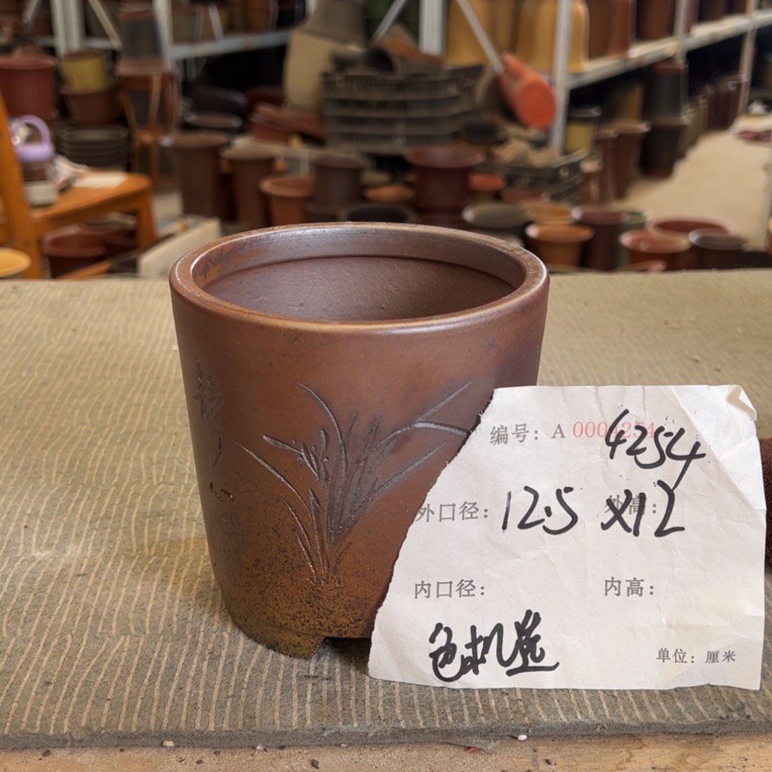 紫砂花盆紫砂花盆