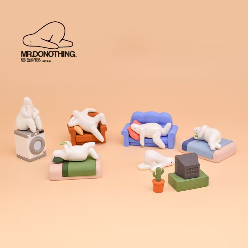 治愈系摆件客厅装饰品创意可爱电视柜布置玩偶盲盒网红摆件礼物