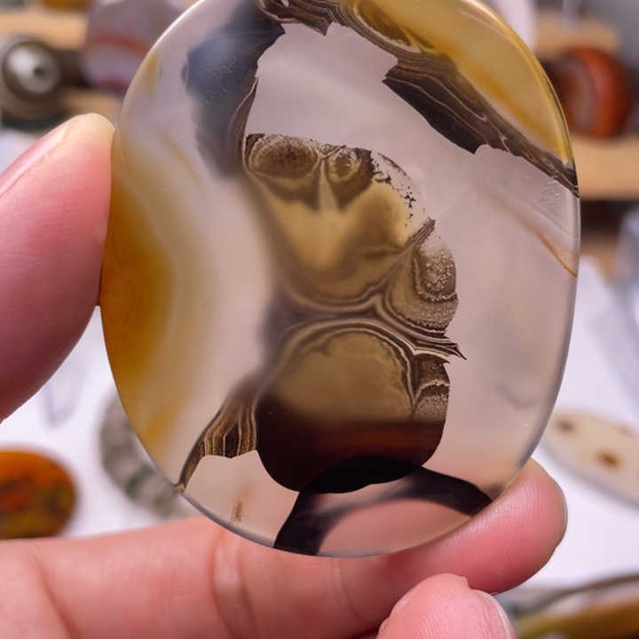 玛瑙/玉髓未镶嵌吊坠(不含链)