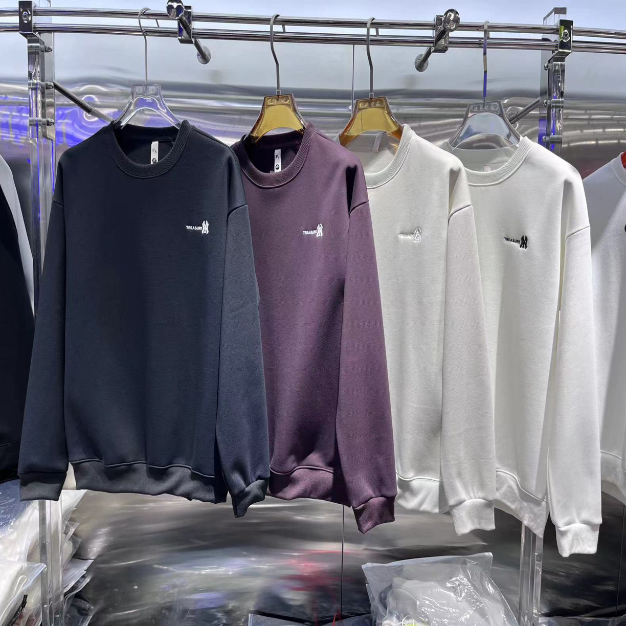 （预）771男士圆领加绒卫衣ZY