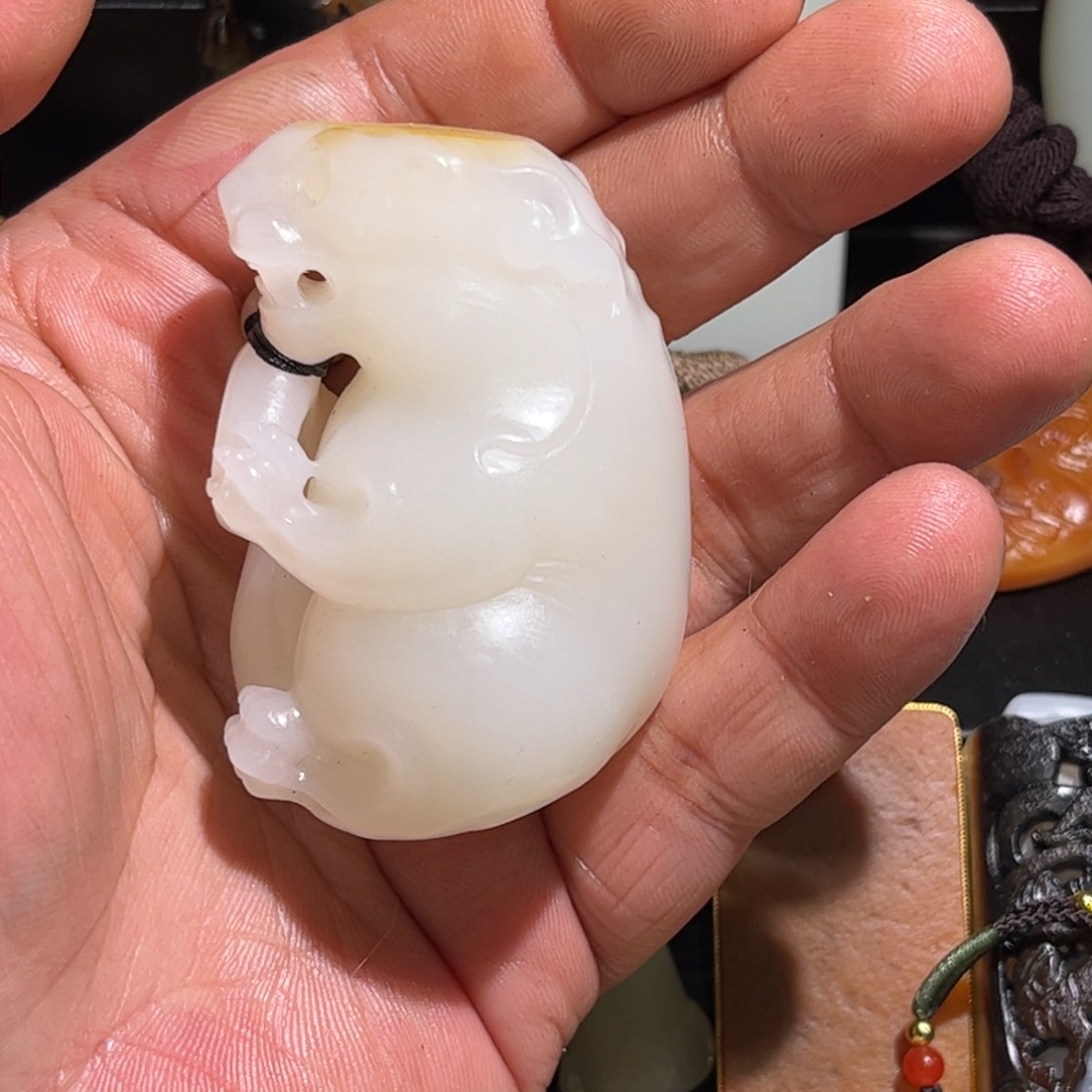 和田玉挂件未镶嵌用****6