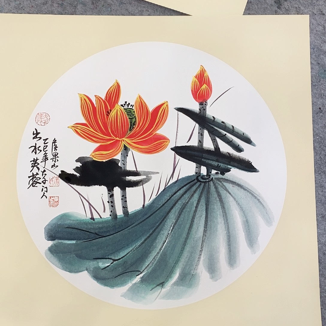 国画大风堂嫡传-侯果山老师作品路 