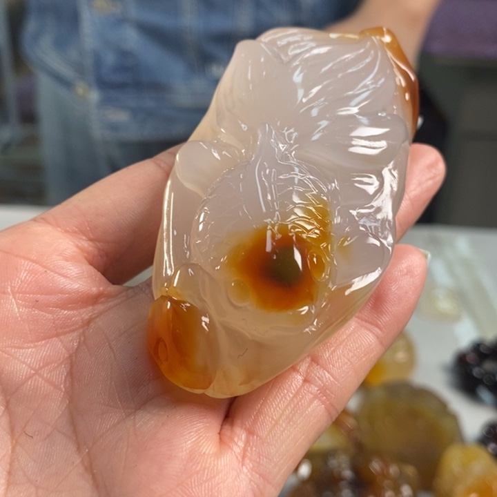 玛瑙/玉髓吊坠(不含链)未镶嵌