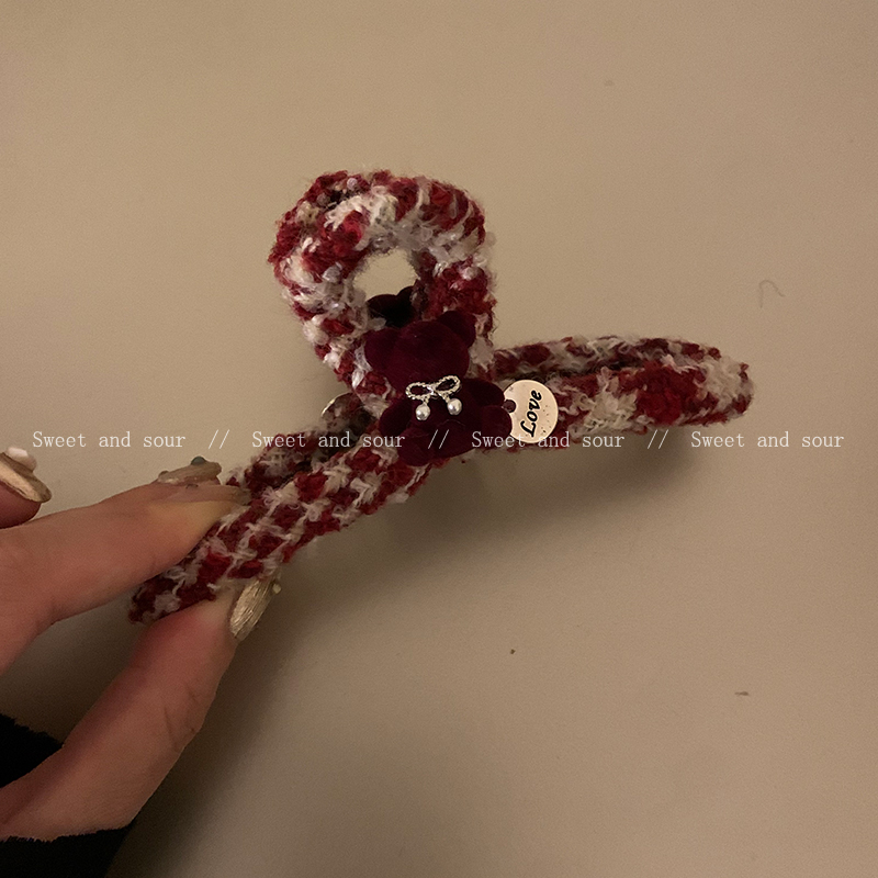 甜美抓夹小众百搭设计感时尚个性发夹10216-02