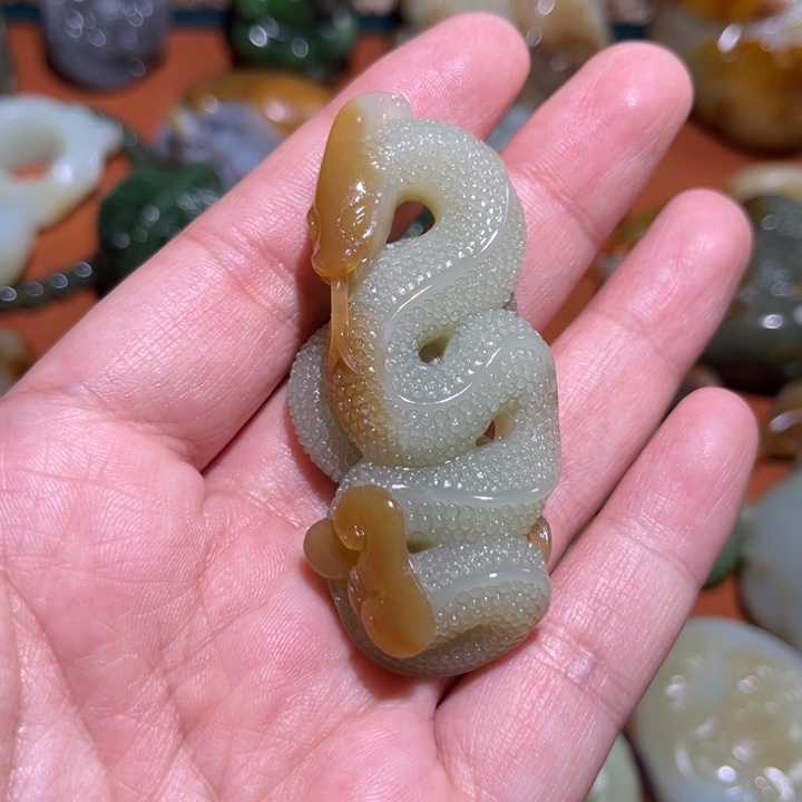 和田玉挂件未镶嵌