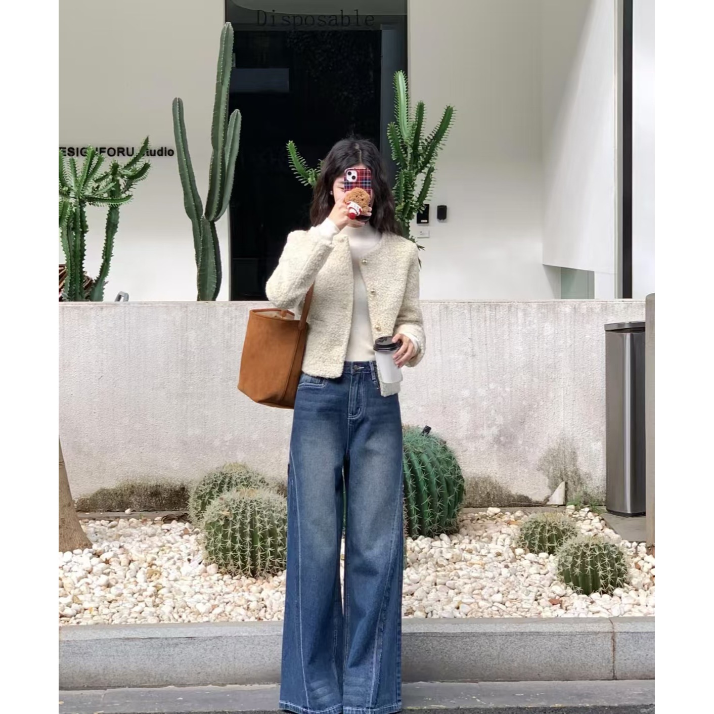 01-100【按主播过款编码下单】时尚女装双面羊【非图片】