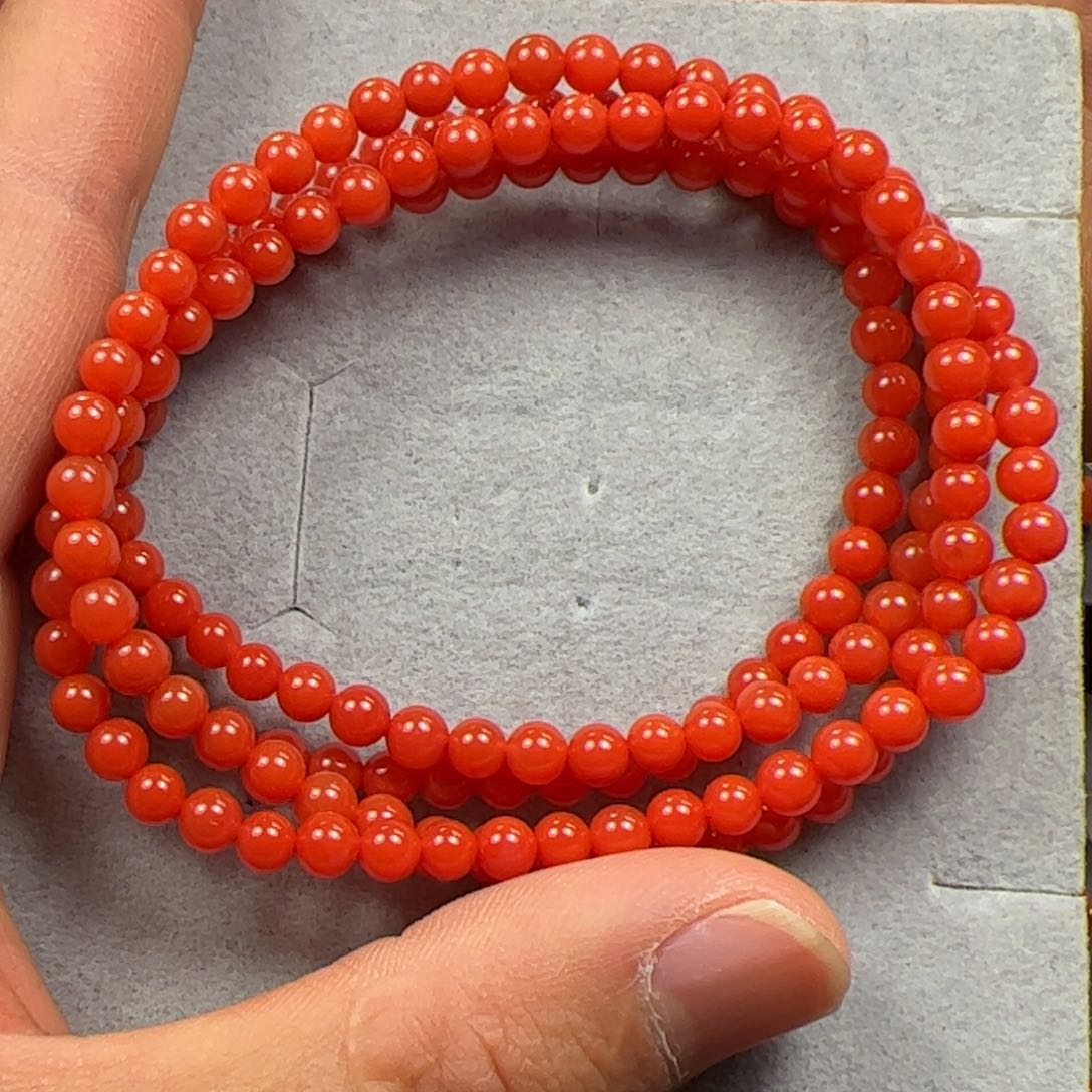 南红玛瑙未镶嵌手串