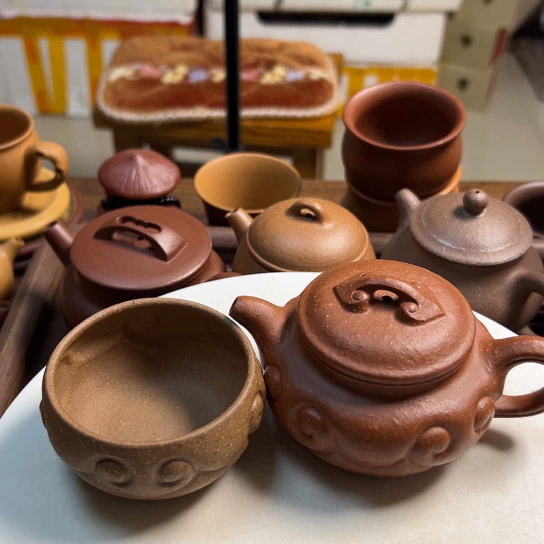 紫砂茶壶红将破如意仿古150