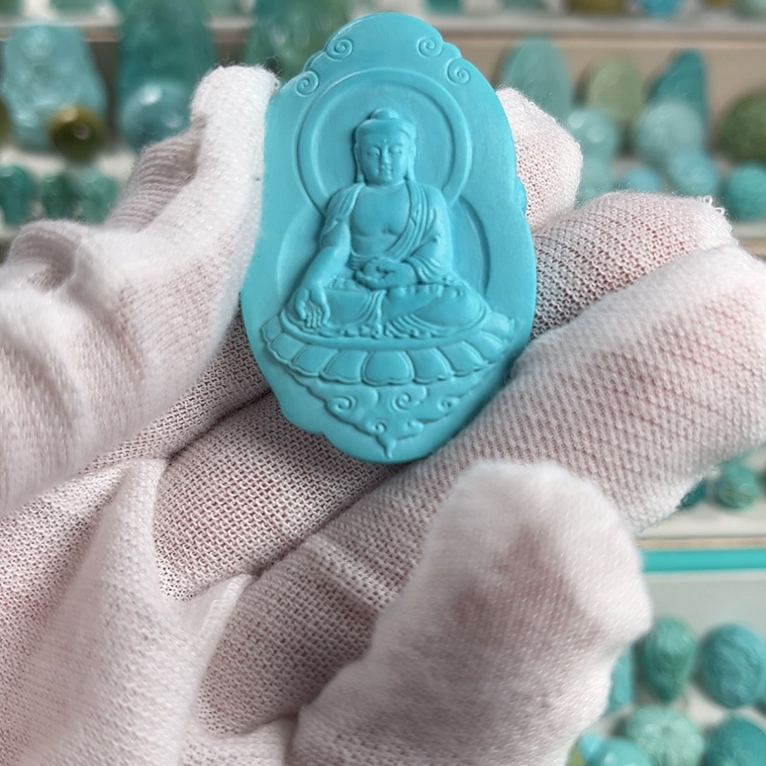 绿松石未镶嵌珠宝奇石