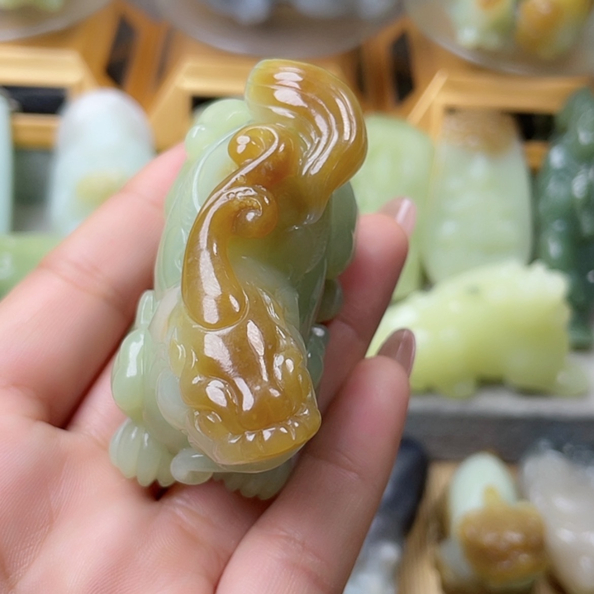 【闪购商品】未镶嵌和田玉挂件厉****嗯