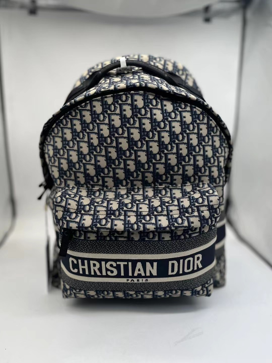 99新 DIOR/迪奥 迪奥双肩包刺绣老花新款