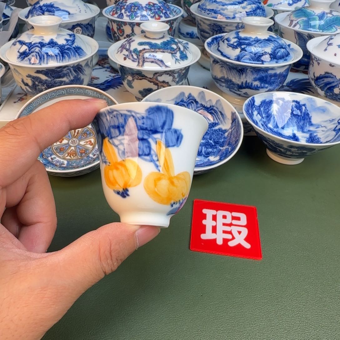 纯手工纯手绘茶具43