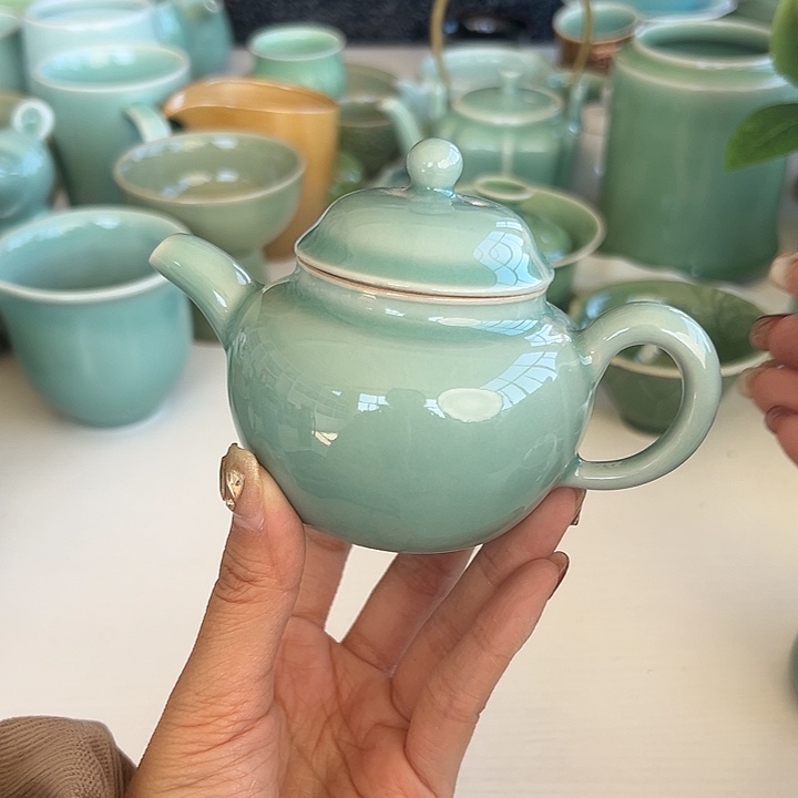 小米茶器龙泉青瓷