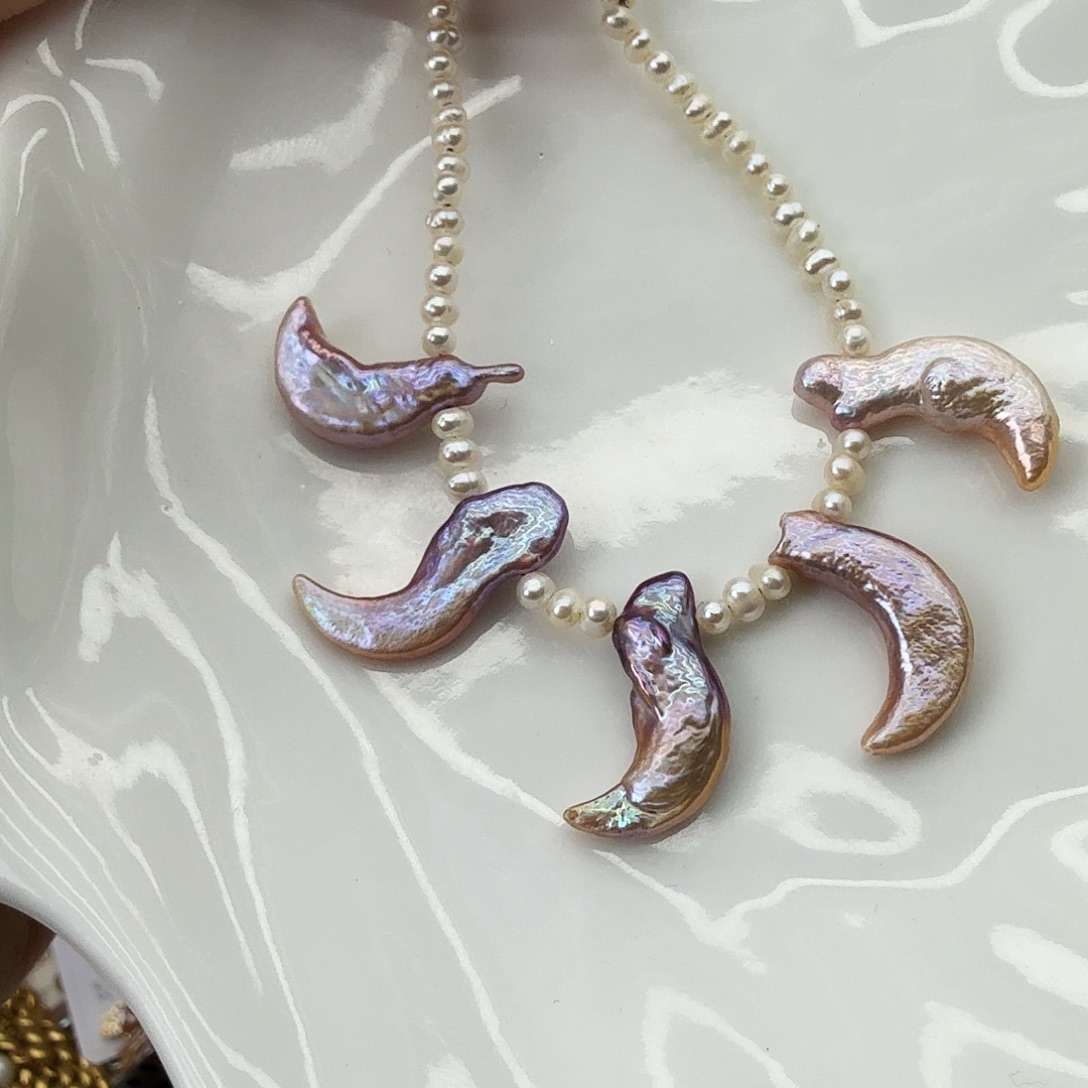 未镶嵌淡水珍珠颈饰