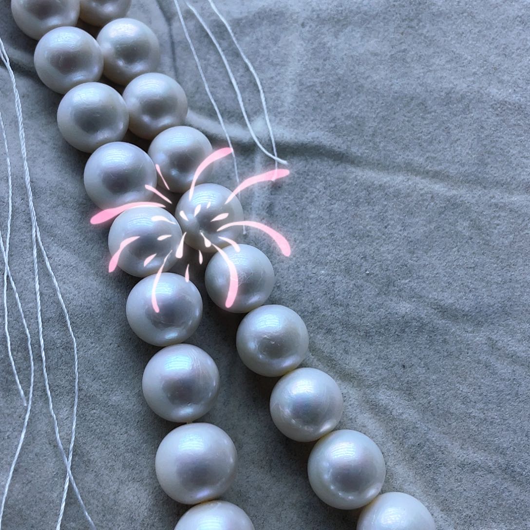 淡水珍珠颈饰未镶嵌