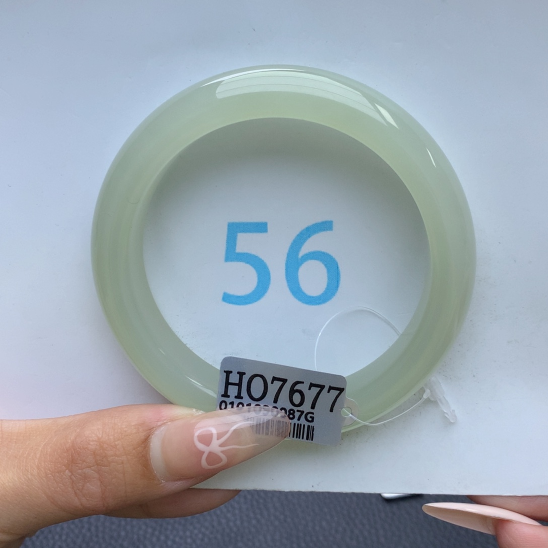 和田玉手镯未镶嵌巨*运