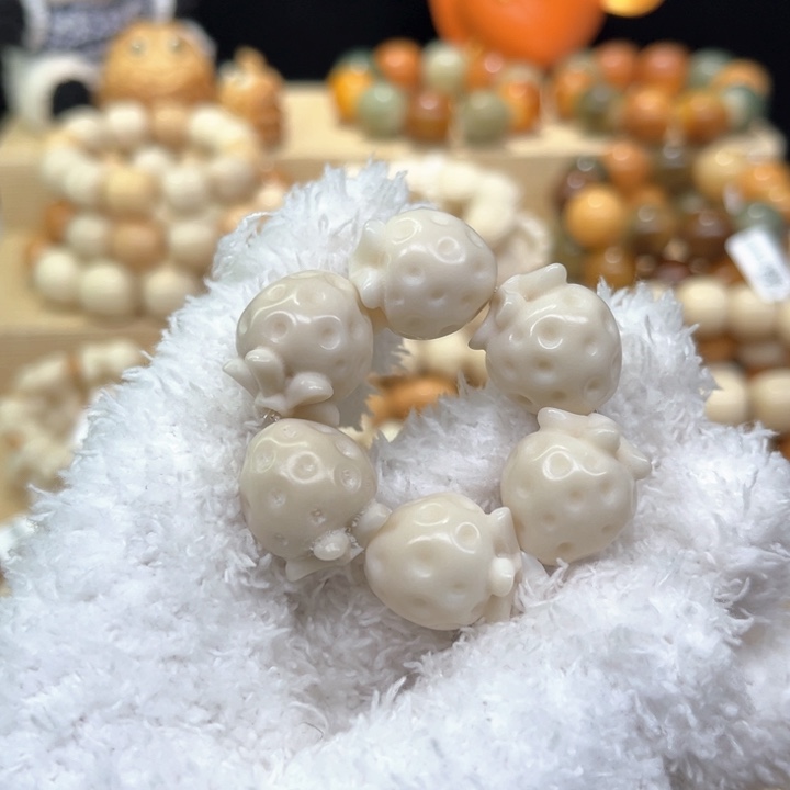 菩提根/象牙果手串小草莓1-17-152