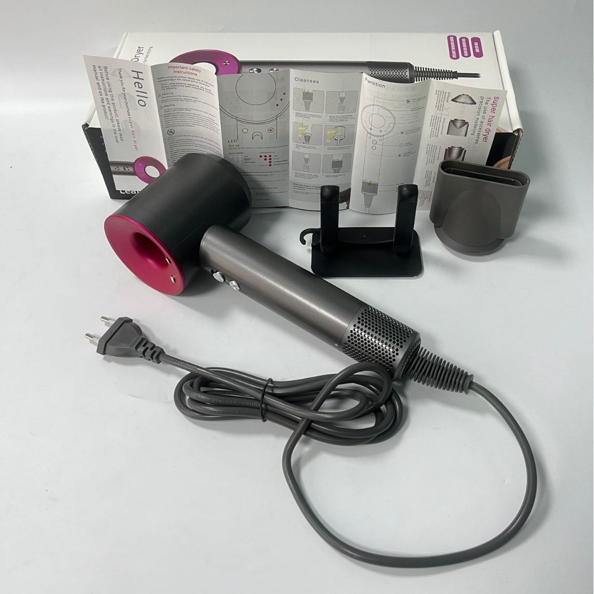 吹风机家用大功率电吹风学生宿舍冷热风速干静音不伤发电恒温护发