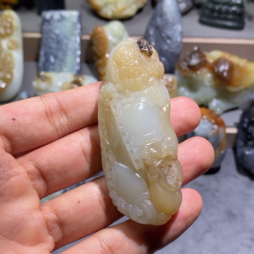 【闪购商品】和田玉把件未镶嵌海****海