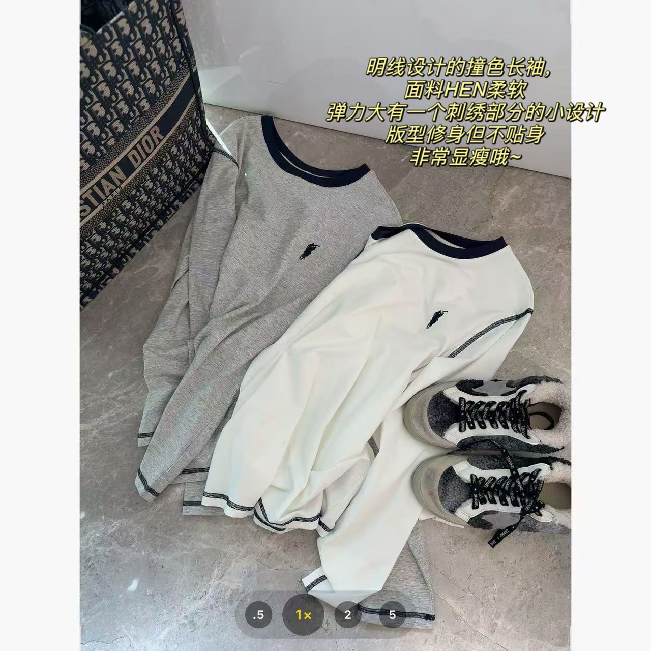 徐秋阳   明线小马  百搭时尚休闲设计感显瘦显白上衣11805-