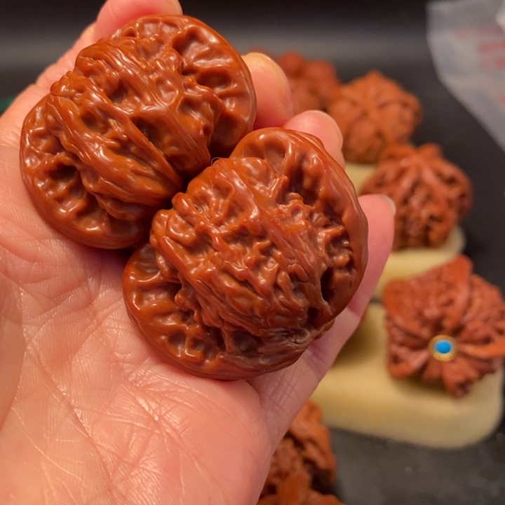 天***&核桃手串/手链工艺核桃