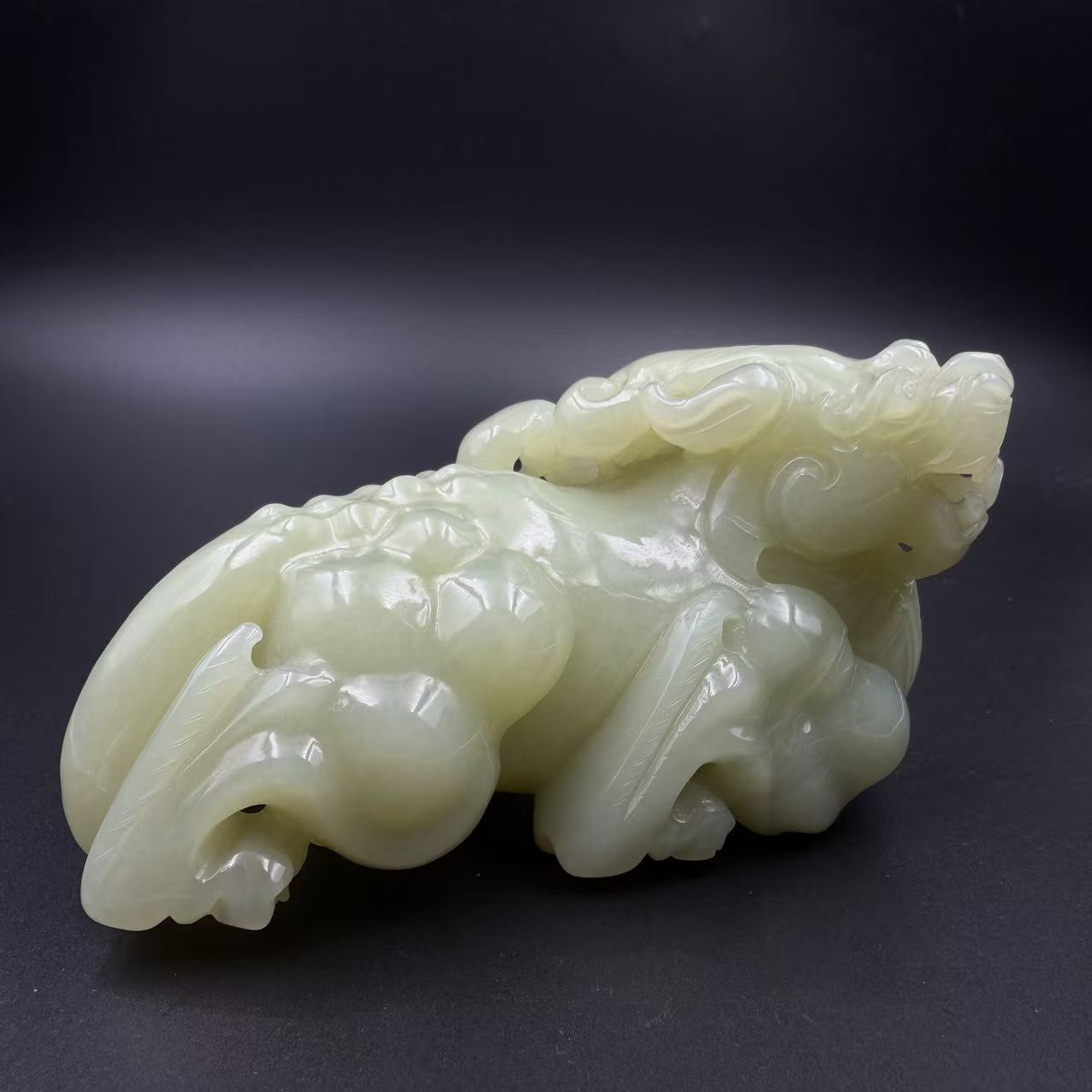 GWC-1112下午015和田玉瑞兽