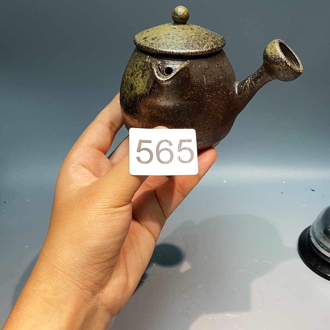 柴烧侘寂风手作茶器