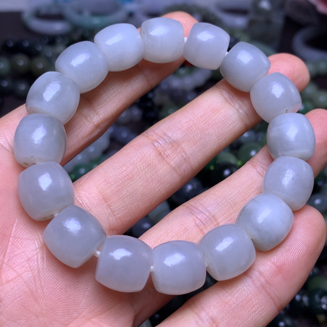 未镶嵌手串和田玉13