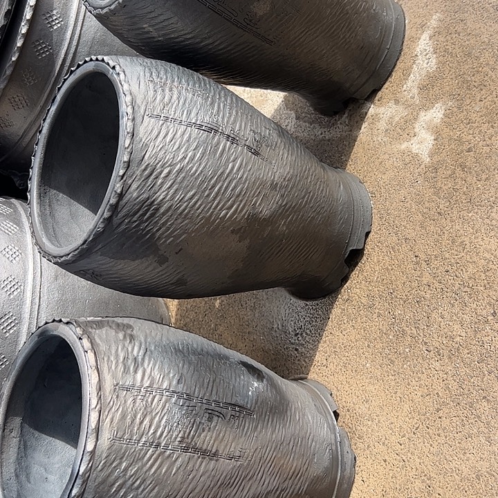 三***芸纯手工黑陶兰花盆