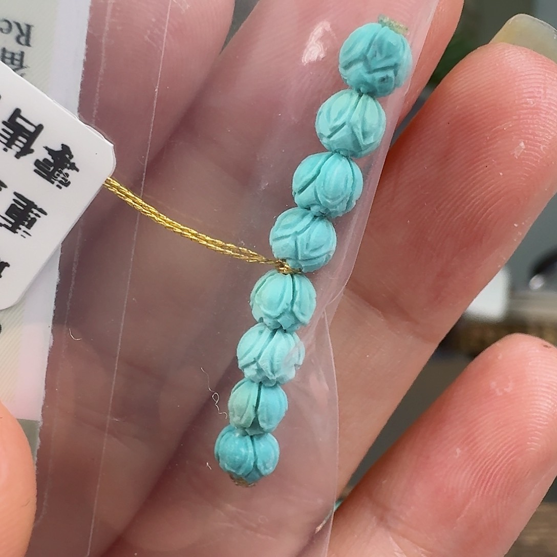 绿松石珠宝奇石未镶嵌