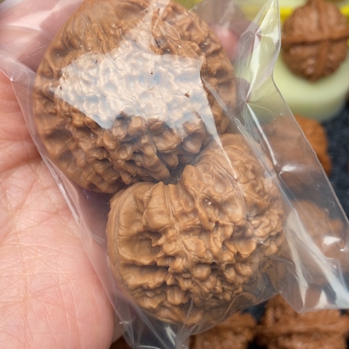 文玩核桃把件一**阳48精品官帽