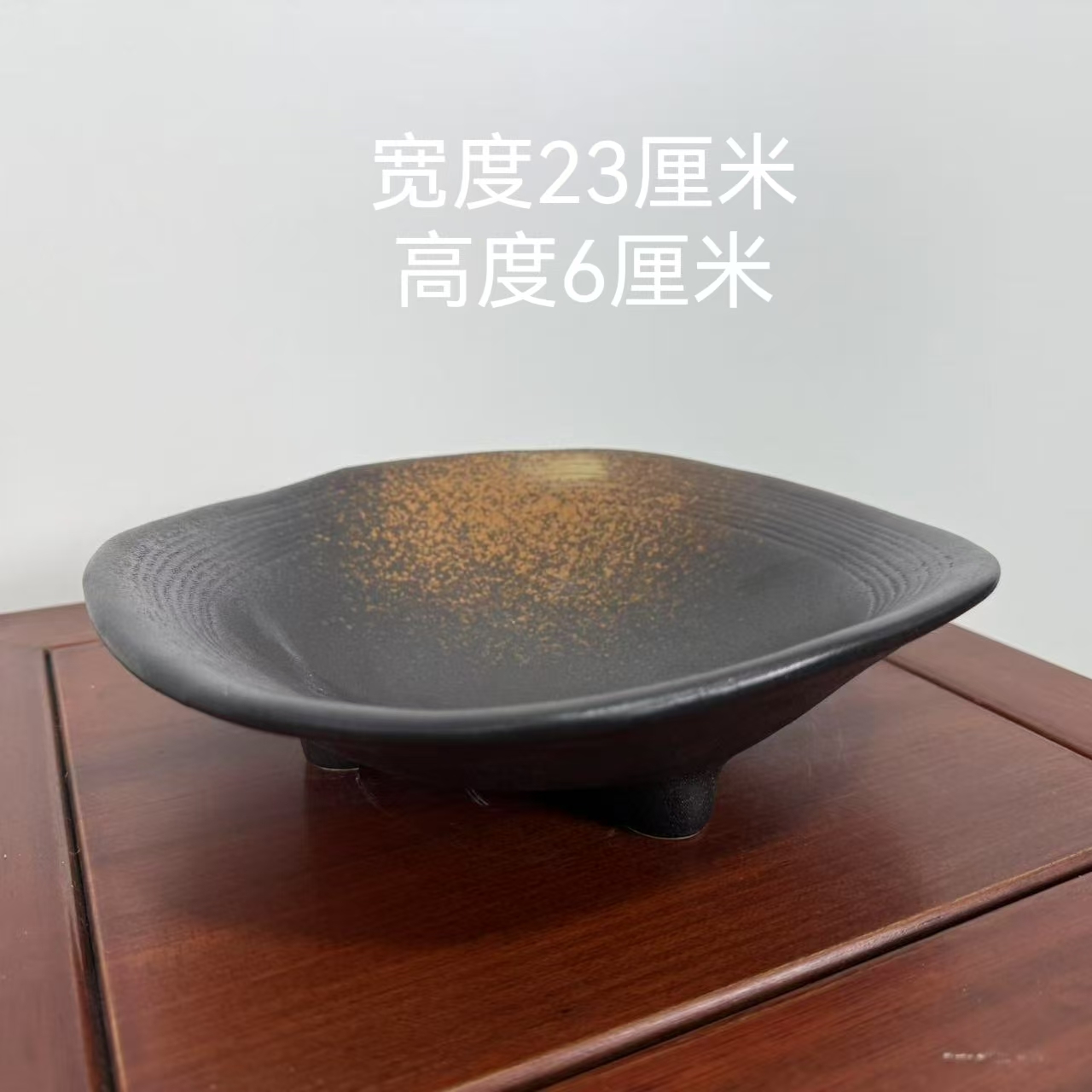 超大号敞口水培苔藓球花盆大口径水培花盆上档次陶瓷禅意无孔设计