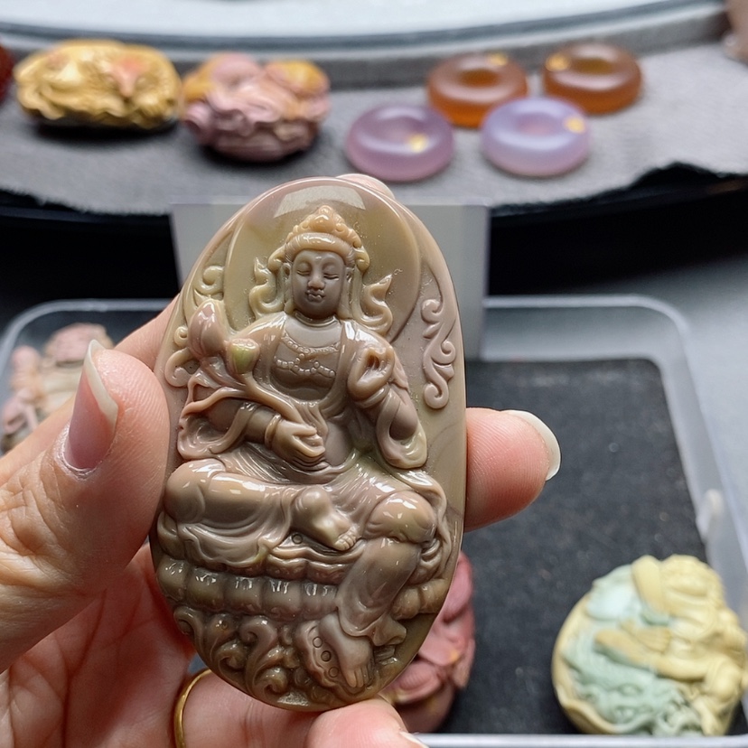 【闪购商品】未镶嵌吊坠定制石英质玉