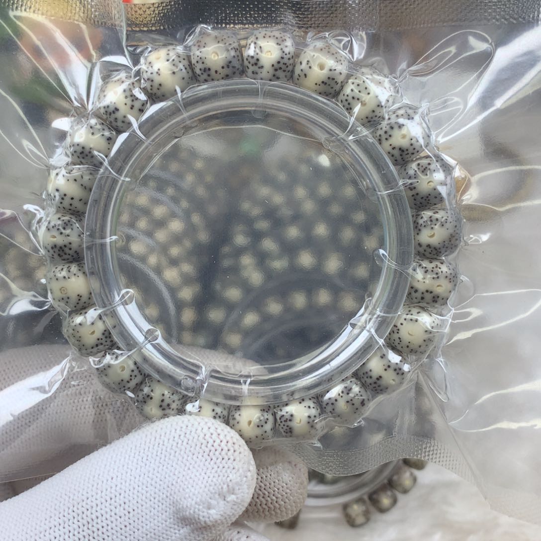 星月菩提手串20号灰冰10×9