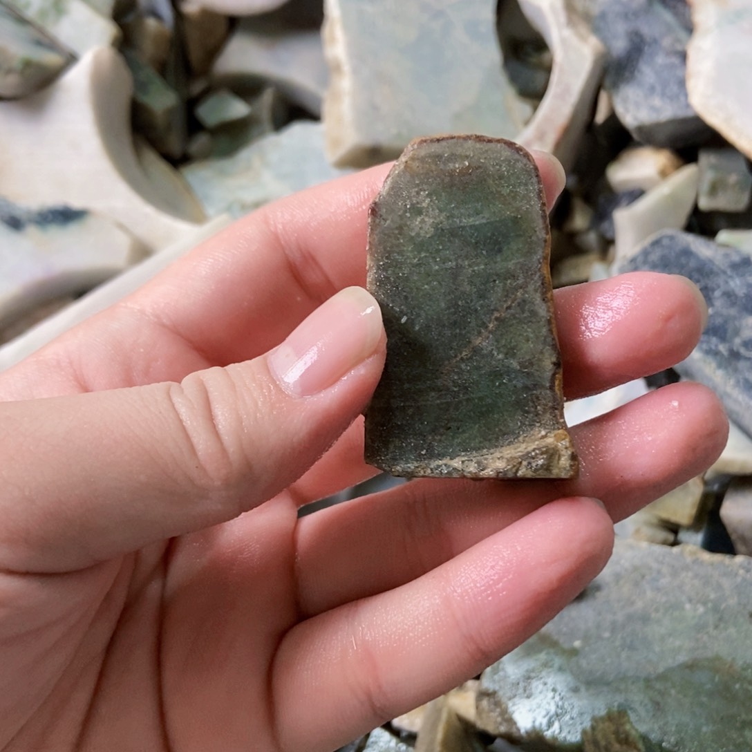 翡翠未镶嵌颈饰天然翡翠