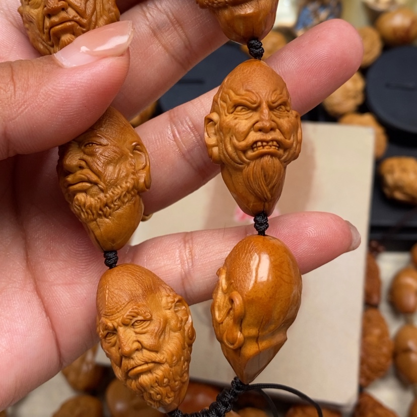 【闪购商品】橄榄核吊坠橄榄手工雕刻工艺
