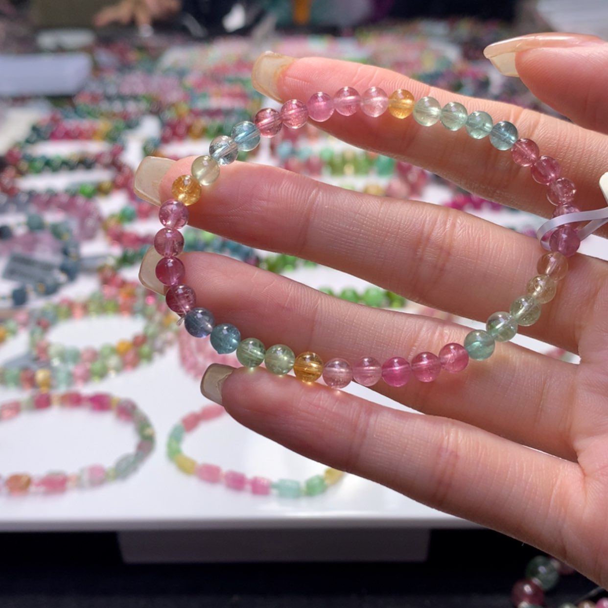 【闪购商品】未镶嵌手串碧玺