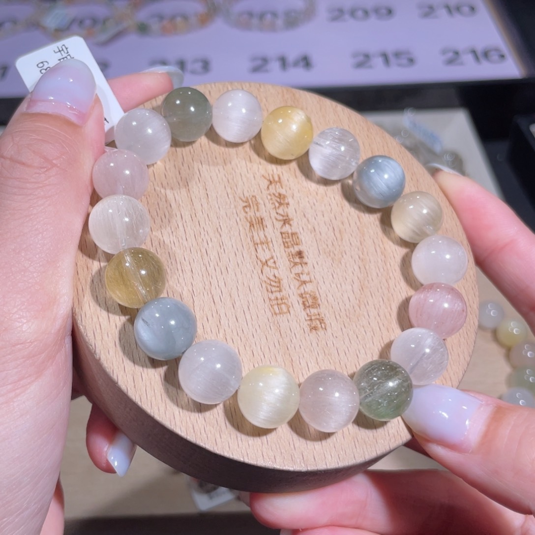 水晶手串未镶嵌209 号多样性发一 O 12mn+