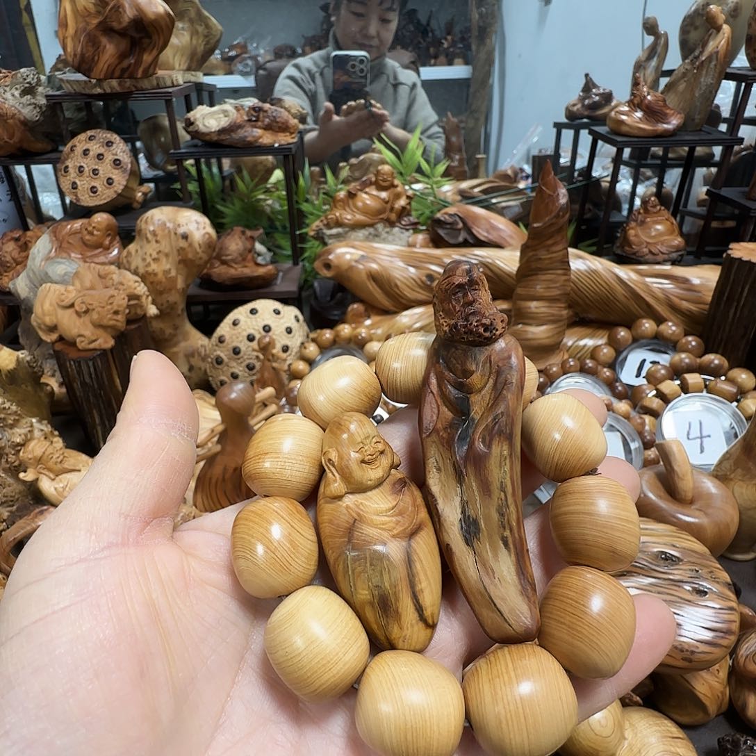 强***志柏木（崖柏）太行崖柏达摩➕乐乐送手串