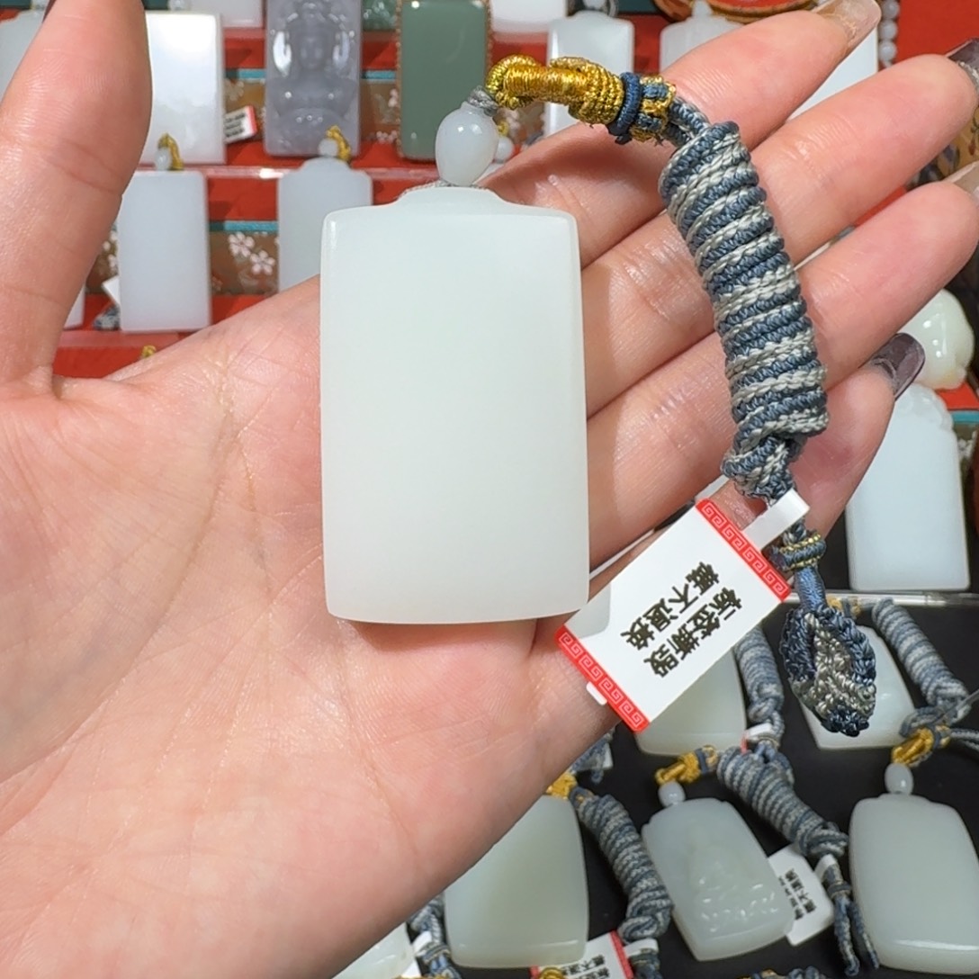 无***聊和田玉未镶嵌颈饰0036