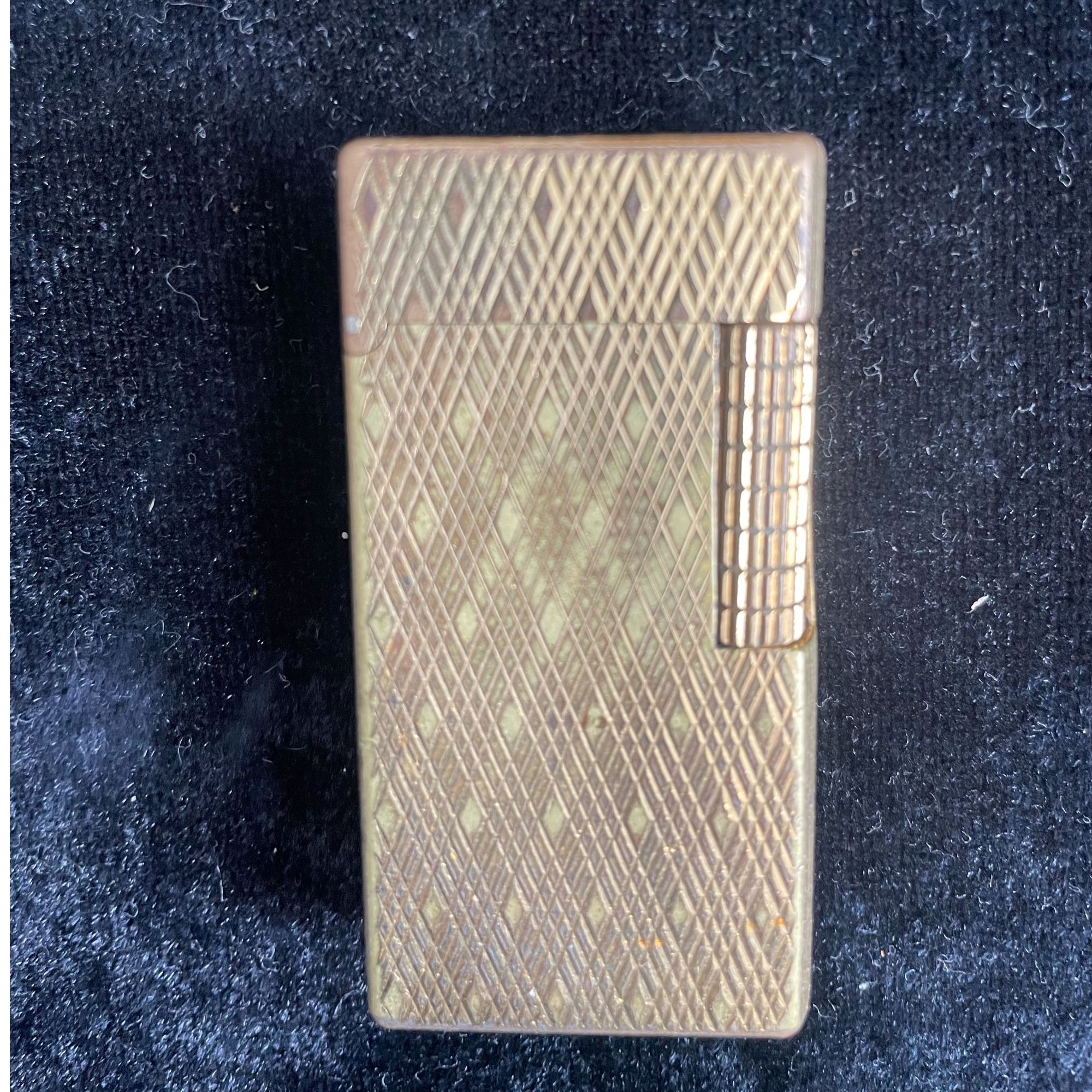 d家金色宽登气体打火机