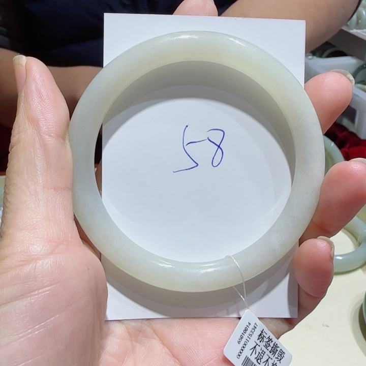 和田玉未镶嵌手镯781