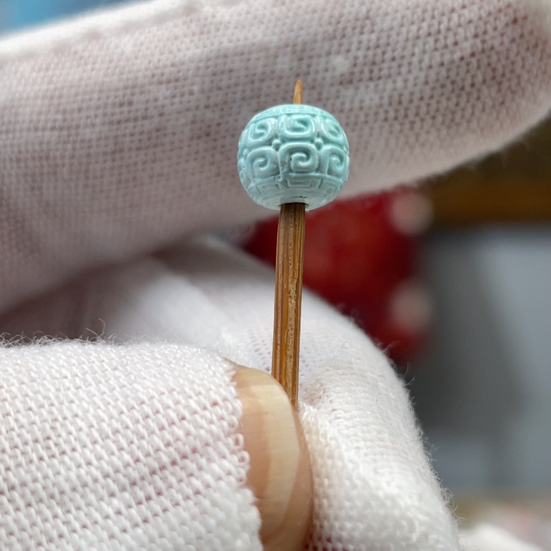 绿松石未镶嵌挂件